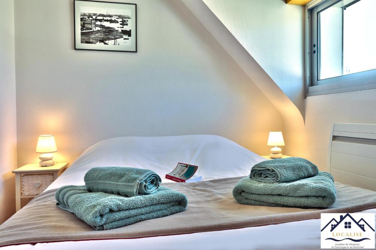 Localise - M3A La Maison Du Pecheur Au Guilvinec - Chambres Vue Mer - A 20M De La Mer Situee A La Pointe De Men Meur - Tout A Pied, Plage, Port, Centre, Commerces, Marche - Wifi Inclus - Linge De Lit Inclus - Jardin Clos - En Option , Menage Et Servi Eksteriør bilde