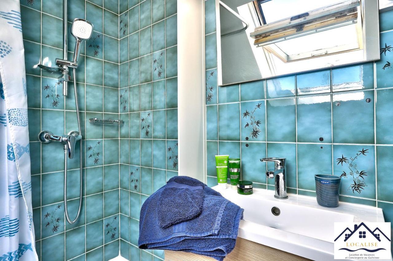 Localise - M3A La Maison Du Pecheur Au Guilvinec - Chambres Vue Mer - A 20M De La Mer Situee A La Pointe De Men Meur - Tout A Pied, Plage, Port, Centre, Commerces, Marche - Wifi Inclus - Linge De Lit Inclus - Jardin Clos - En Option , Menage Et Servi Eksteriør bilde