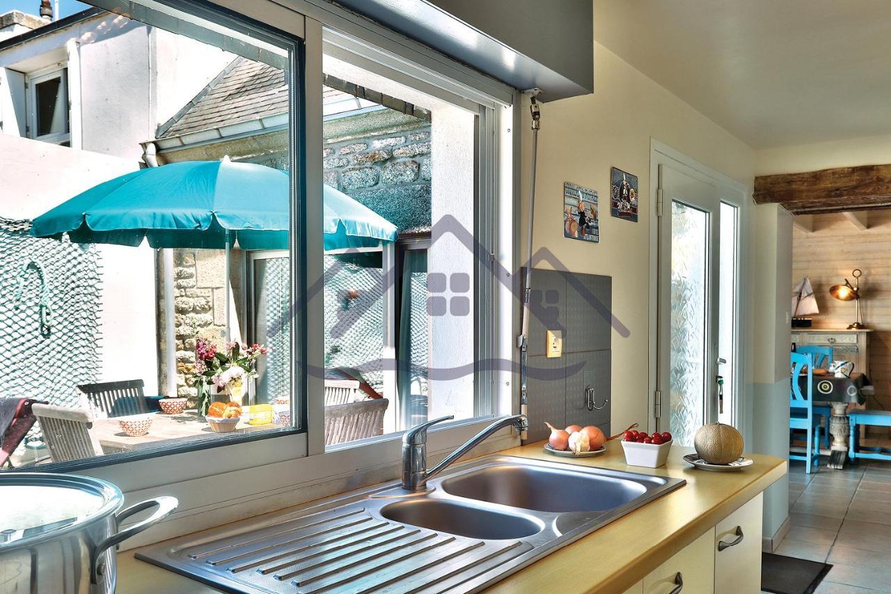 Localise - M3A La Maison Du Pecheur Au Guilvinec - Chambres Vue Mer - A 20M De La Mer Situee A La Pointe De Men Meur - Tout A Pied, Plage, Port, Centre, Commerces, Marche - Wifi Inclus - Linge De Lit Inclus - Jardin Clos - En Option , Menage Et Servi Eksteriør bilde