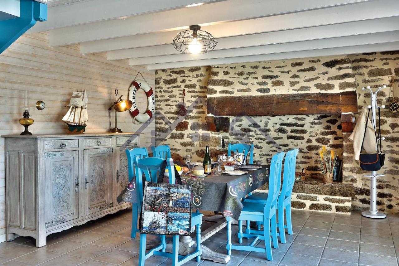 Localise - M3A La Maison Du Pecheur Au Guilvinec - Chambres Vue Mer - A 20M De La Mer Situee A La Pointe De Men Meur - Tout A Pied, Plage, Port, Centre, Commerces, Marche - Wifi Inclus - Linge De Lit Inclus - Jardin Clos - En Option , Menage Et Servi Eksteriør bilde
