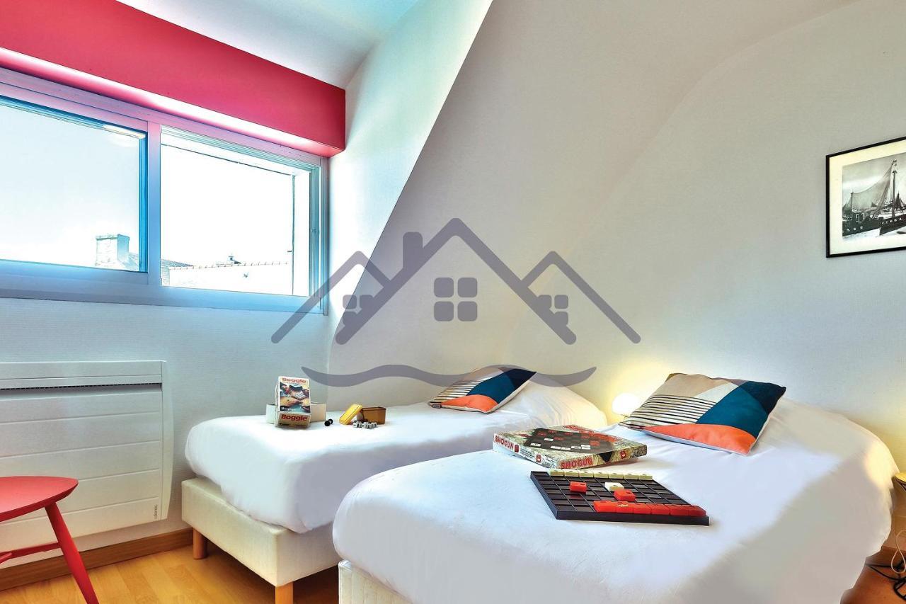 Localise - M3A La Maison Du Pecheur Au Guilvinec - Chambres Vue Mer - A 20M De La Mer Situee A La Pointe De Men Meur - Tout A Pied, Plage, Port, Centre, Commerces, Marche - Wifi Inclus - Linge De Lit Inclus - Jardin Clos - En Option , Menage Et Servi Eksteriør bilde