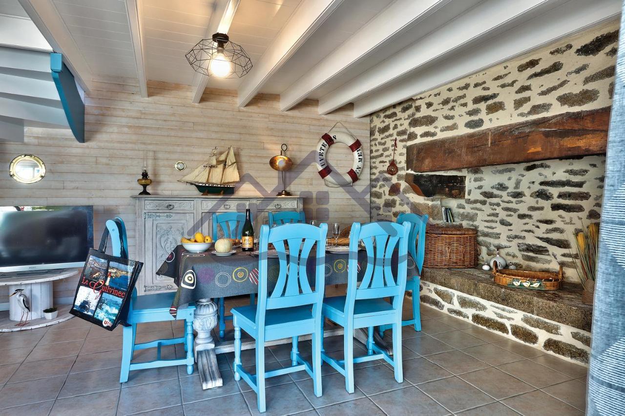 Localise - M3A La Maison Du Pecheur Au Guilvinec - Chambres Vue Mer - A 20M De La Mer Situee A La Pointe De Men Meur - Tout A Pied, Plage, Port, Centre, Commerces, Marche - Wifi Inclus - Linge De Lit Inclus - Jardin Clos - En Option , Menage Et Servi Eksteriør bilde