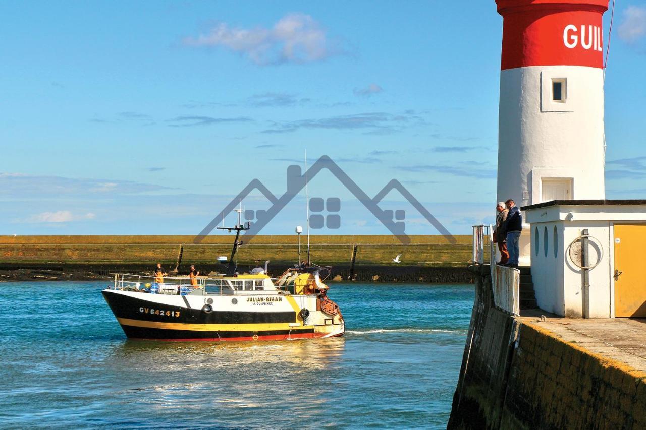 Localise - M3A La Maison Du Pecheur Au Guilvinec - Chambres Vue Mer - A 20M De La Mer Situee A La Pointe De Men Meur - Tout A Pied, Plage, Port, Centre, Commerces, Marche - Wifi Inclus - Linge De Lit Inclus - Jardin Clos - En Option , Menage Et Servi Eksteriør bilde